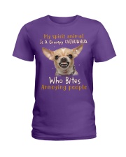 Chihuahua annoying people chihuahua lover dog mom Ladies T-Shirt tile