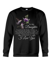 Hummingbird i created one birds lovers Crewneck Sweatshirt front