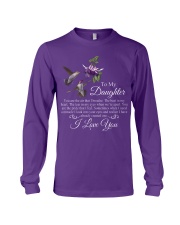Hummingbird i created one birds lovers Long Sleeve Tee tile
