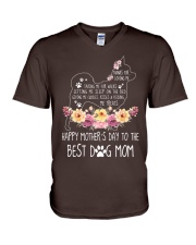 Chihuahua thanks for loving me chihuahua lovers V-Neck T-Shirt tile