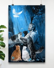 God stands By Your Cat 11x17 Poster aos-poster-portrait-11x17-lifestyle-19