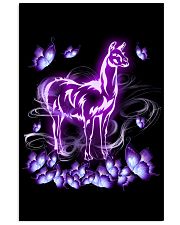 Llama magical purple llama lovers Vertical Poster tile