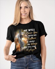 Dachshund Will Cover You With Feathers Classic T-Shirt apparel-classic-tshirt-lifestyle-front-100