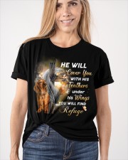 Dachshund Will Cover You With Feathers Classic T-Shirt apparel-classic-tshirt-lifestyle-front-101