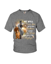 Dachshund Will Cover You With Feathers Youth T-Shirt tile