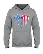Pig freedom colors pig lovers Hooded Sweatshirt tile