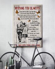Missing you always Gift for you 24x36 Poster lifestyle-poster-7