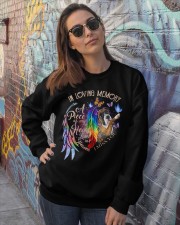 Boxer a piece of my heart boxer lover dog mom Crewneck Sweatshirt lifestyle-unisex-sweatshirt-front-3