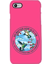 Hummingbird no matter hummingbird lovers Phone Case tile