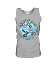 Hummingbird no matter hummingbird lovers Unisex Tank tile