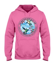 Hummingbird no matter hummingbird lovers Hooded Sweatshirt tile