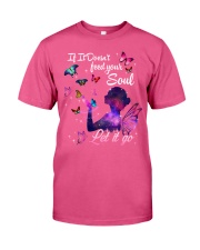 Butterfly feed your soul insects bugs lovers Premium Fit Mens Tee tile