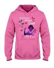 Butterfly feed your soul insects bugs lovers Hooded Sweatshirt tile