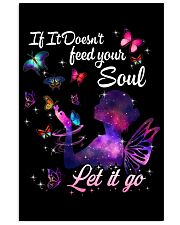 Butterfly feed your soul insects bugs lovers Vertical Poster tile