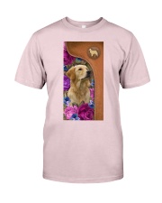 Golden Retriever magical dog mom Premium Fit Mens Tee tile