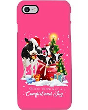 Cow good tidings gift for cow lovers Phone Case tile