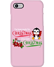 Penguin ready for xmas gift for penguin lovers Phone Case tile