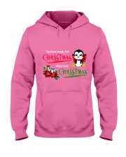Penguin ready for xmas gift for penguin lovers Hooded Sweatshirt tile