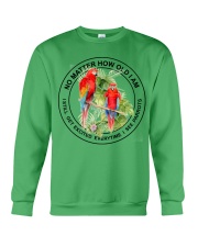 Parrot no matter parrot lovers Crewneck Sweatshirt tile