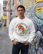 Parrot no matter parrot lovers Crewneck Sweatshirt lifestyle-unisex-sweatshirt-front-2
