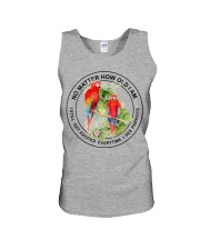 Parrot no matter parrot lovers Unisex Tank tile