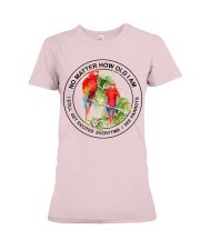 Parrot no matter parrot lovers Premium Fit Ladies Tee tile