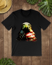 Eagle flag cool eagle lovers Classic T-Shirt lifestyle-mens-crewneck-front-18