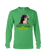 Bernese mountain if you are lucky berner lovers Long Sleeve Tee tile