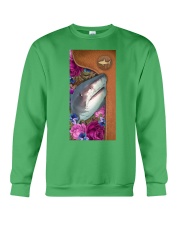 Shark magical gift for ocean lover Crewneck Sweatshirt tile