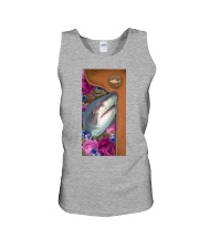 Shark magical gift for ocean lover Unisex Tank tile