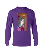 Shark magical gift for ocean lover Long Sleeve Tee tile