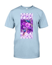 Hummingbird Jewelry rose diamond Gift for you Classic T-Shirt tile