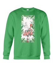 Flamigo be-you-tifull gift for birds lover Crewneck Sweatshirt tile