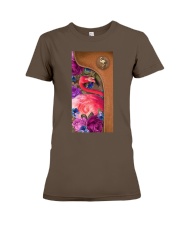 Flamingo magical bird lover Premium Fit Ladies Tee tile