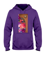 Flamingo magical bird lover Hooded Sweatshirt tile
