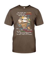 Sloth the best thing sloth lover Classic T-Shirt tile