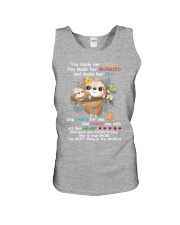 Sloth the best thing sloth lover Unisex Tank tile