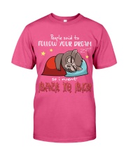 Owl Follow your dream Gift for U Premium Fit Mens Tee tile