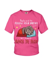 Owl Follow your dream Gift for U Youth T-Shirt tile