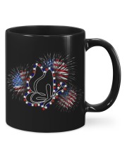 Butterfly flag fireworks Mugs tile