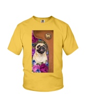 Pug magical gift for dog mom Youth T-Shirt tile