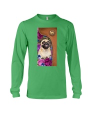 Pug magical gift for dog mom Long Sleeve Tee tile