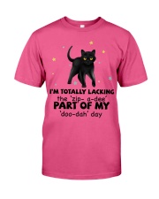Black cat i am totally cat lovers Premium Fit Mens Tee tile