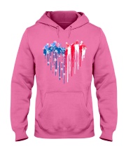 Horse freedom colors horse lovers Hooded Sweatshirt tile