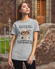 Shih Tzu Let me pour you Gift for you Classic T-Shirt apparel-classic-tshirt-lifestyle-06