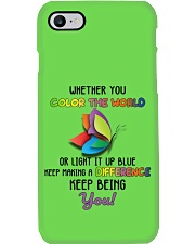 Butterfly keep making difference butterfly lovers Phone Case tile