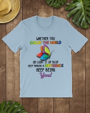 Butterfly keep making difference butterfly lovers Classic T-Shirt lifestyle-mens-crewneck-front-18