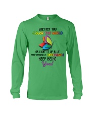 Butterfly keep making difference butterfly lovers Long Sleeve Tee tile
