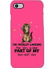 Ferret i am totally ferret lover Phone Case tile