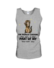 Ferret i am totally ferret lover Unisex Tank tile
